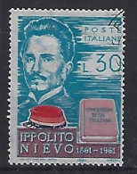 Italy 1961  Ippolito Nievo  (o) Mi.1104 - 1961-70: Afgestempeld