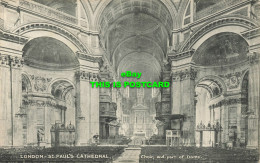 R597182 London. St. Pauls Cathedral. Choir And Part Of Dome. London Stereoscopic - Andere & Zonder Classificatie