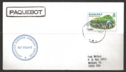 1987 Paquebot Cover, Bahamas Stamp Used In Glasgow, Scotland (19 May 1987) - Bahamas (1973-...)