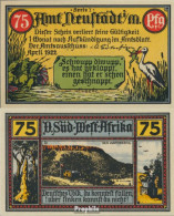 Neustadt Notgeld: 961.1 Bild 3 Deutsch-Südwestafrika Gebraucht (III) 1922 75 Pfennig Neustadt Amt - Autriche