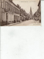 CPA 59 NORD HONDSCHOOTE LA RUE DE L OUEST SUPERBE CARTE ECRITE /36 - Hondshoote