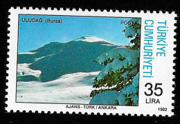 1982 Uludag Mountain  Michel TR 2610 Stamp Number TR 2232 Yvert Et Tellier TR 2369 Stanley Gibbons TR 2788 Xx MNH - Unused Stamps