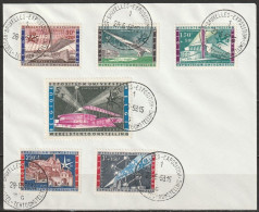 Belgien 1958 Mi-Nr. 1094 - 1099 Weltausstellung In Brüssel, Sonderst. Auf Papier ( D 4329 ) - Briefe U. Dokumente