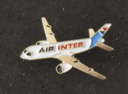 Pin's Avion AIR INTER - Luftfahrt