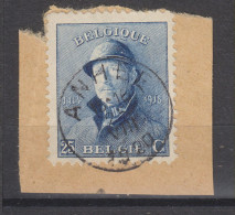 COB 171 Oblitération Centrale ANTHEE - 1919-1920 Albert Met Helm