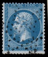 Napoléon N° 22 étoile évidée - 1862 Napoléon III