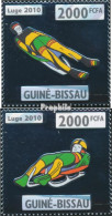 Guinea-Bissau 4694-4695 (kompl. Ausgabe) Postfrisch 2010 Rennrodeln - Guinea-Bissau