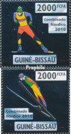 Guinea-Bissau 4686-4687 (kompl. Ausgabe) Postfrisch 2010 Nordische Kombination - Guinea-Bissau