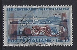 Italy 1961  100 Jahrestag Der Einigung Italiens  (o) Mi.1107 - 1961-70: Afgestempeld