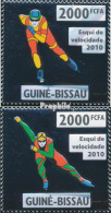 Guinea-Bissau 4682-4683 (kompl. Ausgabe) Postfrisch 2010 Eisschnellauf - Guinea-Bissau