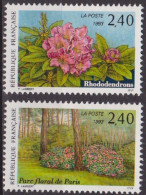 Salon Européen Des Loisirs Du Timbre - FRANCE - Parc Floral De Paris - Rhododendron - N° 2849-2850 * - 1993 - Unused Stamps