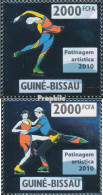 Guinea-Bissau 4662-4663 (kompl. Ausgabe) Postfrisch 2010 Eiskunstlauf - Guinea-Bissau