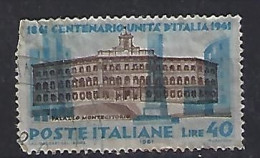 Italy 1961  100 Jahrestag Der Einigung Italiens  (o) Mi.1109 - 1961-70: Afgestempeld