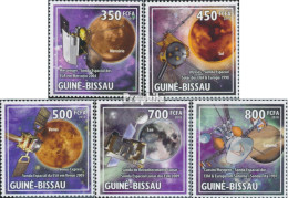 Guinea-Bissau 4545-4549 (kompl. Ausgabe) Postfrisch 2010 Weltraumforschung - Guinea-Bissau