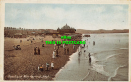 R595885 Beach And New Pavilion. Rhyl. Milton. Fac Simile Series No. 47. Woolston - Welt