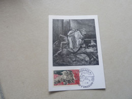 Monaco - Dante Alighieri (1265-1321) - 70c. - Yt 685 - Carte Premier Jour D'Emission - Année 1966 - - Maximum Cards