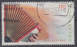 Deutschland Mi.Nr.2180 Volksmusik - Akkordeon - Used Stamps