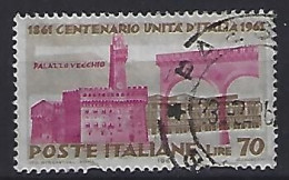 Italy 1961  100 Jahrestag Der Einigung Italiens  (o) Mi.1110 - 1961-70: Used