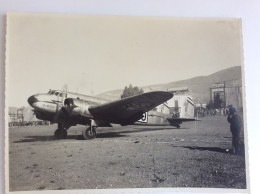 Photo N&B : Course Istres-Damas-Paris (août 1937) - FIAT BR.20 A "Cicogna" - Format 17x23cm - Tirage D'époque (2) - Aviation