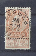 58 Avec Belle Oblitération Fosses - 1893-1907 Stemmi