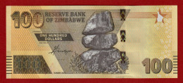 Zimbabwe 100 Dollars 2020 Tree / Ruins P 106 AA Prefix Crisp UNC - Zimbabwe