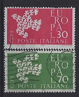 Italy 1961  Europa  (o) Mi.1113-1114 - 1961-70: Afgestempeld