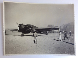 Photo N&B : Course Istres-Damas-Paris (août 1937) - Savoia-Marchetti SM.79 - Format 17x23cm - Tirage D'époque (1) - Luftfahrt