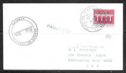 1986 German Seapost Antarctica, M.V. Icebird - Lettres & Documents