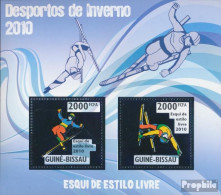 Guinea-Bissau Block 762 (kompl. Ausgabe) Postfrisch 2010 Freestyle-Skifahren - Guinea-Bissau