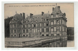 76 CANY #13787 LE CHATEAU CONSTRUIT PAR MANSART SOUS LOUIS XIII - Cany Barville