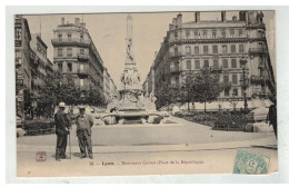 69 LYON #12186 MONUMENT CARNOT PLACE DE LA REPUBLIQUE N°35 - Lyon 1