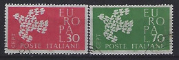 Italy 1961  Europa  (o) Mi.1113-1114 - 1961-70: Gebraucht