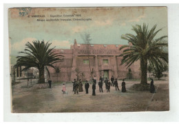 13 MARSEILLE EXPOSITION COLONIALE 1906 AFRIQUE OCCIDENTALE FRANCAISE CINEMATOGRAPHE N°3 - Sin Clasificación