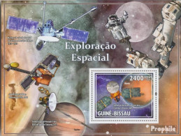 Guinea-Bissau Block 739 (kompl. Ausgabe) Postfrisch 2010 Weltraumforschung - Guinée-Bissau