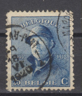 COB 171 Oblitération Centrale MARCHIENNE-AU-PONT 1 - 1919-1920 Roi Casqué