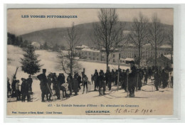 88 GERARDMER #16539 GRANDE SEMAINE HIVER EN ATTENDANT LES COUREURS - Gerardmer