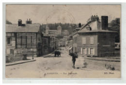 76 BARENTIN #16414 RUE NATIONALE + CACHET HOPITAL CIVIL N°3 BIS - Barentin