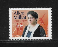 FRANCE  ( FR22  - 1111 )  2024  ALICE MILLIAT  N** - Unused Stamps