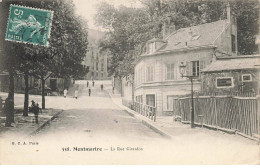 75018 PARIS #MK48208 MONTMARTRE LA RUE GIRARDON - District 18