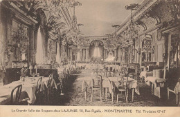 75018 PARIS #MK48200 LA GRANDE SALLE DES SOUPERS CHEZ LAJUNIE - Distrito: 18