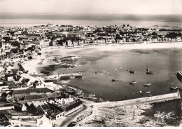 56 QUIBERON #SAN50109 VUE AERIENNE LE PORT ET ENSEMBLE DE LA PLAGE - Quiberon