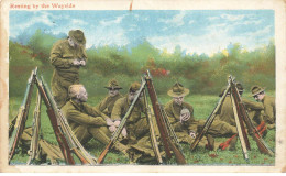 MILITARIA #MK48636 REGIMENTS USA RESTING BY THE WAYSIDE FUSILS - Régiments