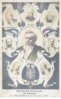 POLITIQUE #MK48570 LE PRESIDENT A FALLIERES ELU LE 17 JANVIER 1906 LOUBET FAURE CARNOT - Personajes