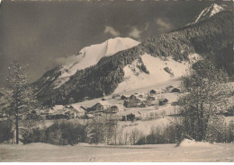 74 LES CONTAMINES MONTJOIE #SAN50307 LE VILLAGE EN HIVER ET LA SOMMET DU MONT VORASSAY - Sonstige & Ohne Zuordnung