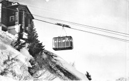 74 MEGEVE #SAN50292 ARRIVEE DU TELEFERIQUE A ROCHEBRUNE - Megève