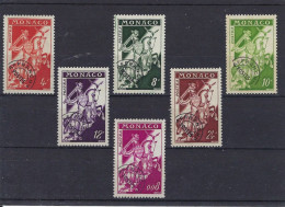 Blason Monaco, Préoblitérés** 11, 12, 12B, 13, 14 Et 19 - Timbres