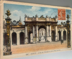 54 Nancy 1933 Arc De Triomphe De La Place Carriere Statues Grilles -ed Roeder 226 - Nancy