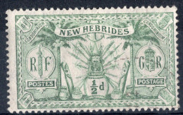 Nouvelles HEBRIDES Timbre-poste N°49* Neuf Charnière  TB Cote : 3€50 - Ongebruikt