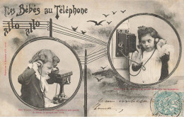 FANTAISIES #MK48921 LES BEBES AU TELEPHONE - Babies