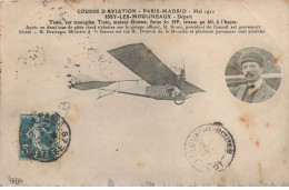 AVIATIONS #MK48539 COURSE D AVIATION PARIS MADRID ISSY LES MOULINEAUX DEPART MAI 1911 MONOPLAN - Other & Unclassified